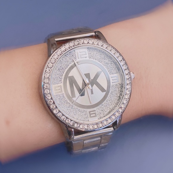 Accessories - MK Inspired Silver Tone Watch